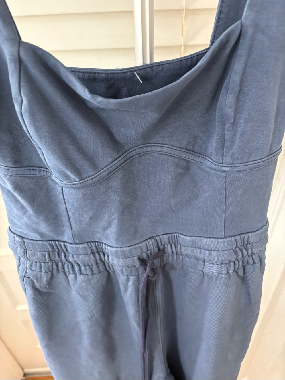 Free People Movement Inbound Onesie XS NWOT Blue Athleisure Jumpsuit - Picture 10 of 10